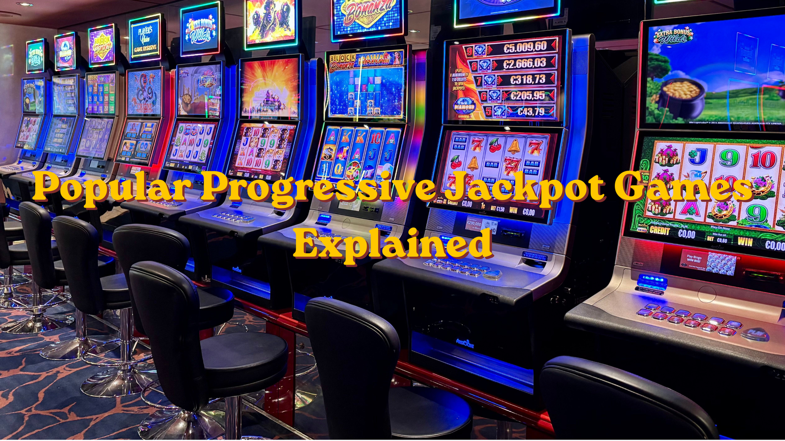 Popular Progressive Jackpot Games Explained